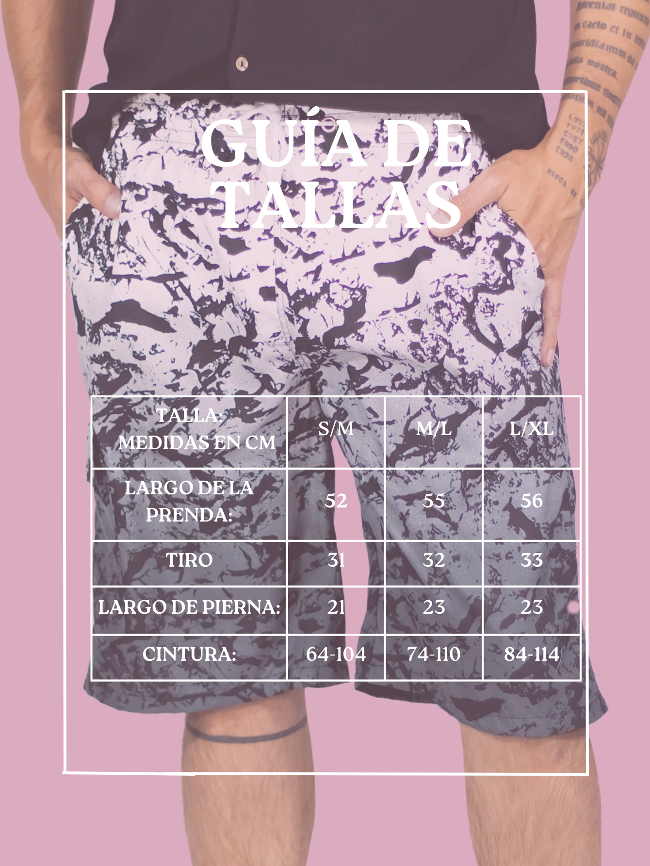 Foto 8 | Short Playa Y Alberca Hombre Estampado Sh-063 D1 Traje Baño Con Forro