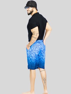 Foto 3 | Short Playa Y Alberca Hombre Estampado Sh-063 D9 Traje Baño Con Forro