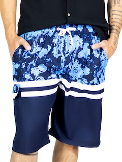 Foto 1 | Short Playa Y Alberca Hombre Estampado Sh-063 D1 Traje Baño Con Forro