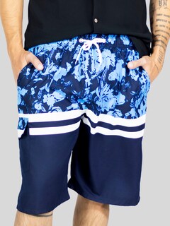 Foto 5 | Short Playa Y Alberca Hombre Estampado Sh-063 D1 Traje Baño Con Forro