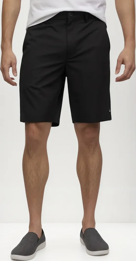 Foto 4 | Quiksilver Short Híbrido Para Hombre, Deportivo Y Casual, En Color Negro, Surf Y Skate