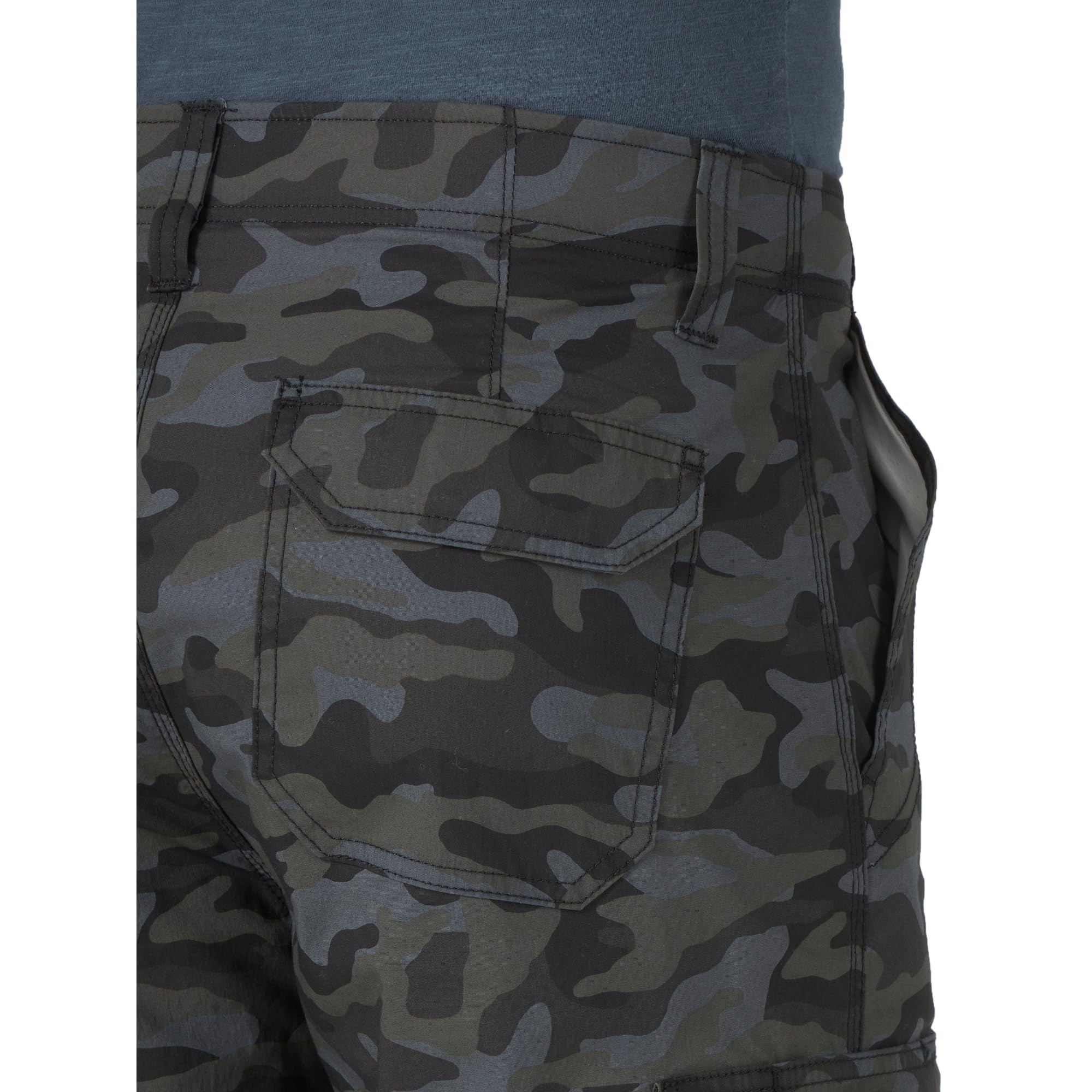 Foto 3 pulgar | Pantalón Corto Cargo Lee Extreme Motion Crossroad Para Hombre Negro 38 - Venta Internacional.