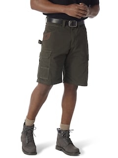 Foto 1 | Pantalones Cortos Wrangler Riggs Workwear Ripstop Ranger Loden Para Hombre 36 - Venta Internacional.