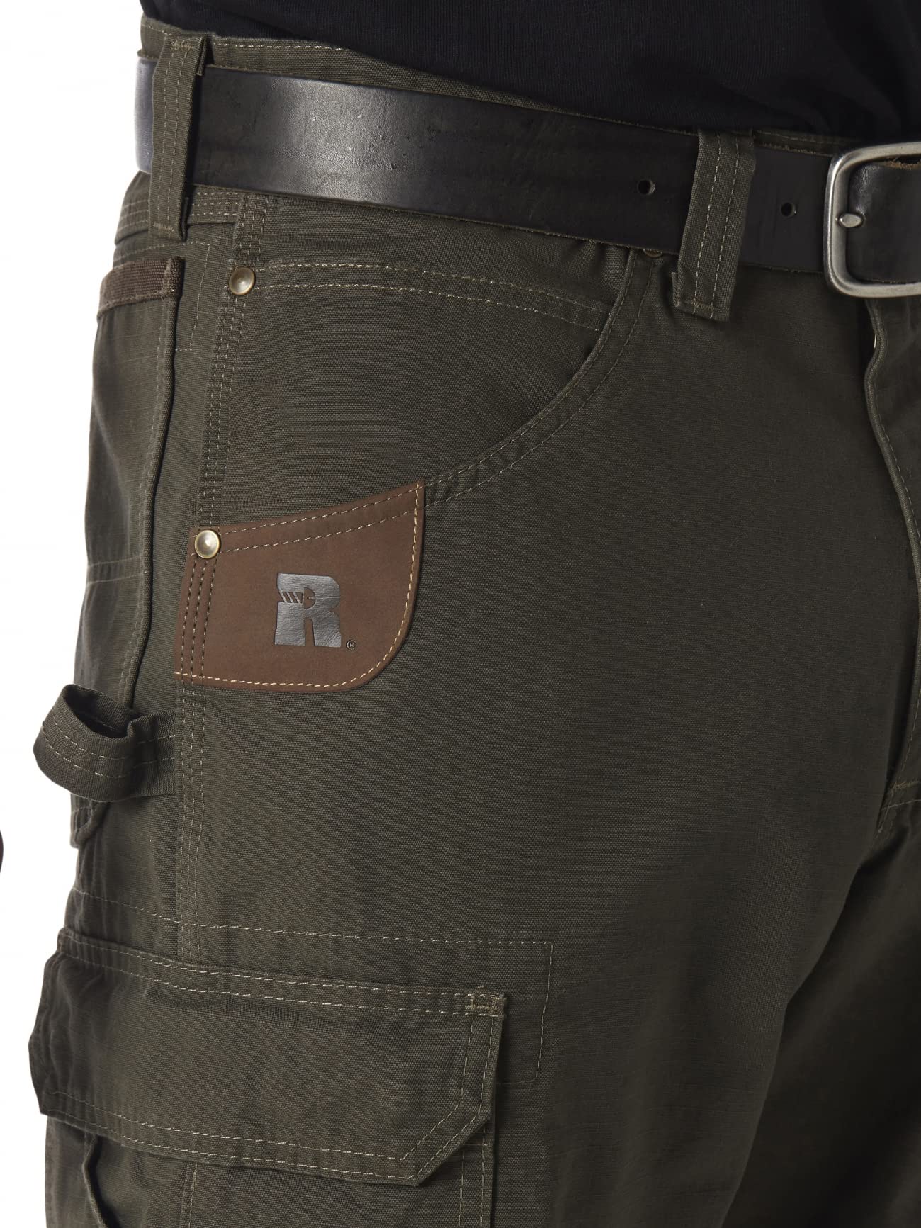 Foto 3 pulgar | Pantalones Cortos Wrangler Riggs Workwear Ripstop Ranger Loden Para Hombre 36 - Venta Internacional.