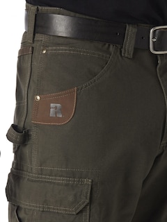 Foto 2 | Pantalones Cortos Wrangler Riggs Workwear Ripstop Ranger Loden Para Hombre 36 - Venta Internacional.