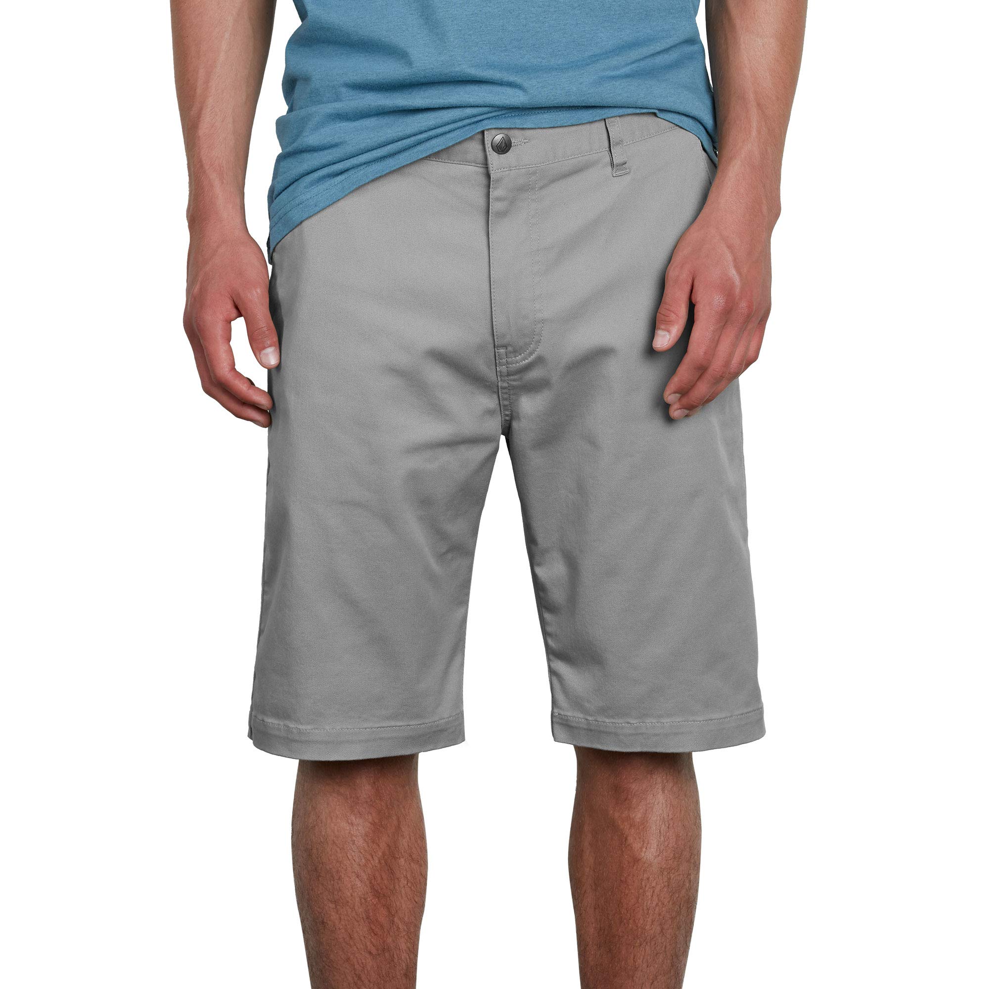 Pantalones Cortos Volcom Vmonty Stretch Para Hombre Moonbeam Talla 34 - Venta Internacional. $1,638