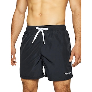 Foto 1 | Traje De Baño Short Armani Exchange Negro Para Playa Hombre - Original