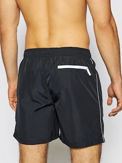 Foto 2 | Traje De Baño Short Armani Exchange Negro Para Playa Hombre - Original