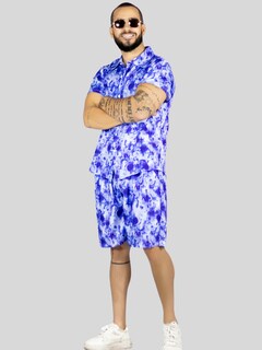 Foto 2 | Conjunto Hombre Verano Camisa Y Short A Juego Conj-076 Diseño 13 Alberca Playa Y Calor