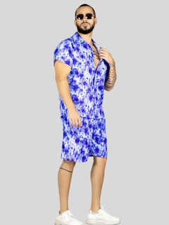 Foto 4 | Conjunto Hombre Verano Camisa Y Short A Juego Conj-076 Diseño 13 Alberca Playa Y Calor