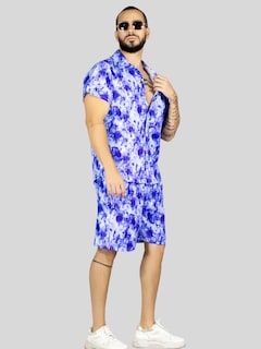 Foto 4 | Conjunto Hombre Verano Camisa Y Short A Juego Conj-076 Diseño 13 Alberca Playa Y Calor