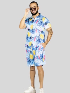 Foto 2 | Conjunto Hombre Verano Camisa Y Short A Juego Conj-076 Diseño 12 Alberca Playa Y Calor