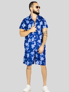 Foto 5 | Conjunto Hombre Verano Camisa Y Short A Juego Conj-076 Diseño 4 Alberca Playa Y Calor