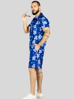 Foto 4 | Conjunto Hombre Verano Camisa Y Short A Juego Conj-076 Diseño 4 Alberca Playa Y Calor