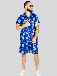 Foto 5 | Conjunto Hombre Verano Camisa Y Short A Juego Conj-076 Diseño 4 Alberca Playa Y Calor