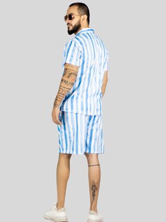 Foto 3 | Conjunto Hombre Verano Camisa Y Short A Juego Conj-076 Diseño 3 Alberca Playa Y Calor
