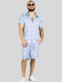 Foto 2 | Conjunto Hombre Verano Camisa Y Short A Juego Conj-076 Diseño 6 Alberca Playa Y Calor