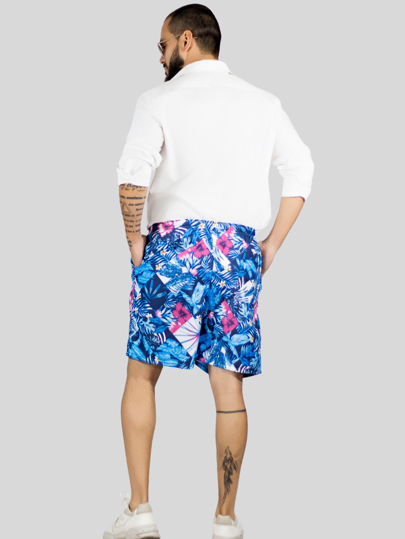 Foto 4 pulgar | Short Hombre Traje De Baño O Casual Sh-059 D3 Cintura Ajustable Y Bolsas