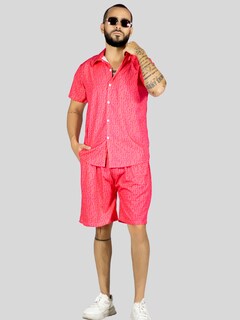 Foto 5 | Conjunto Hombre Verano Camisa Y Short A Juego Conj-076 Diseño 9 Alberca Playa Y Calor