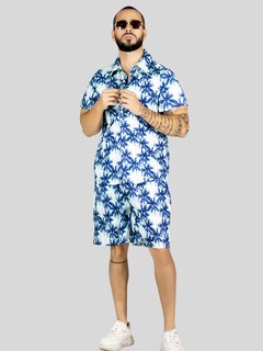 Foto 5 | Conjunto Hombre Verano Camisa Y Short A Juego Conj-076 Diseño 14 Alberca Playa Y Calor