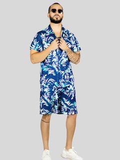 Foto 2 | Conjunto Hombre Verano Camisa Y Short A Juego Conj-076 Diseño 1 Alberca Playa Y Calor