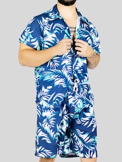 Foto 6 | Conjunto Hombre Verano Camisa Y Short A Juego Conj-076 Diseño 1 Alberca Playa Y Calor