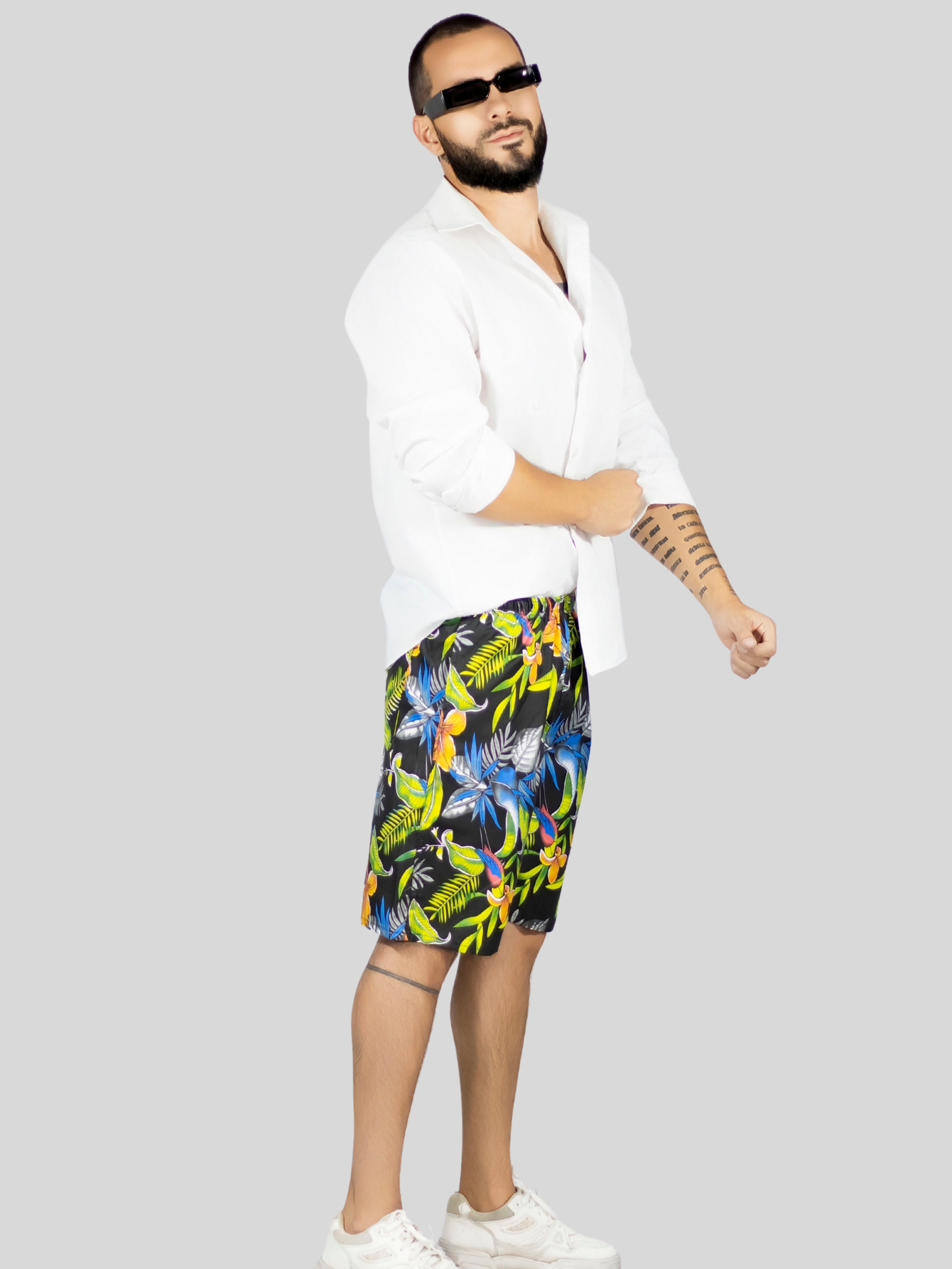 Foto 4 | Short Hombre Traje De Baño O Casual Sh-059 D2 Cintura Ajustable Y Bolsas