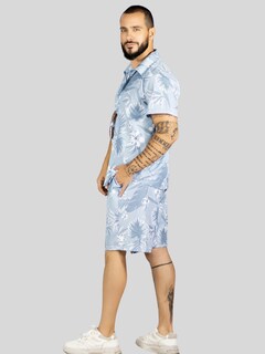 Foto 4 | Conjunto Hombre Verano Camisa Y Short A Juego Conj-076 Diseño 11 Alberca Playa Y Calor