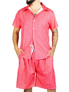 Foto 1 | Conjunto Hombre Verano Camisa Y Short A Juego Conj-076 Diseño 9 Alberca Playa Y Calor