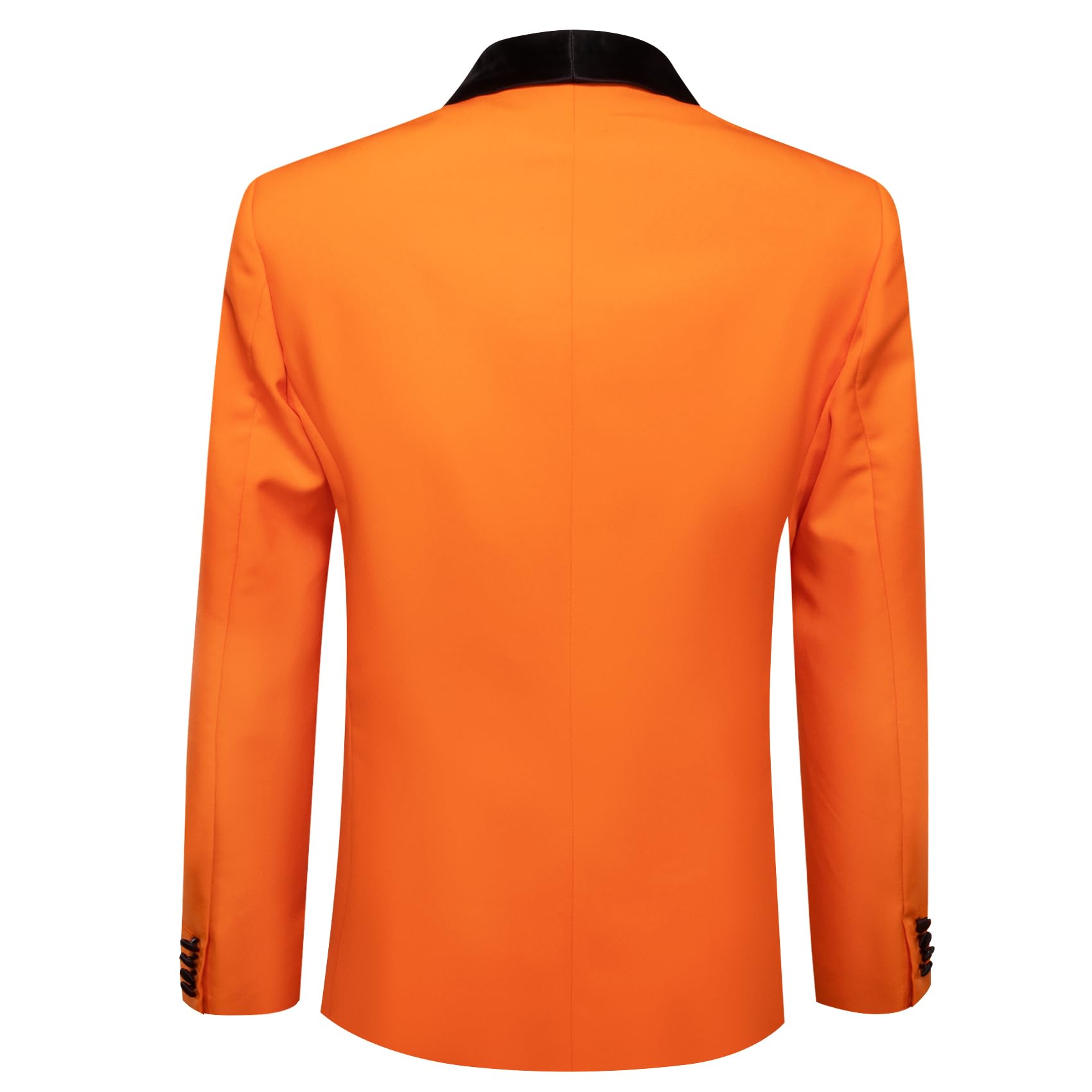 Foto 7 | Chazer Barry.wang Naranja Para Hombre Con Solapa A Medida - Venta Internacional.