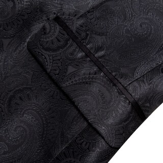 Foto 4 | Chaqueta Tipo Blazer, Estilo Esmoquin Barry.wang, Estampado Floral, Cachemir, Para Hombre - Venta Internacional.