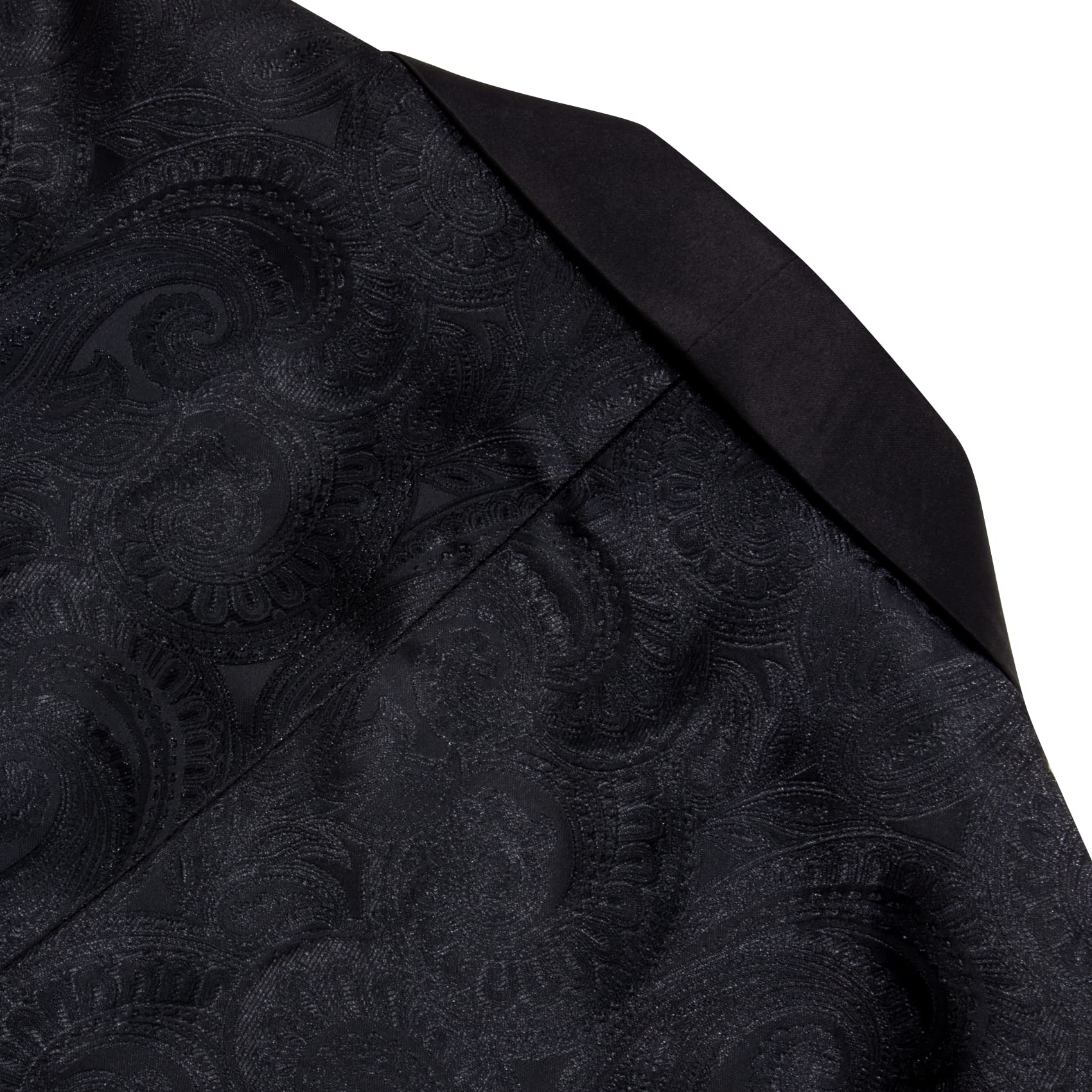 Foto 7 pulgar | Chaqueta Tipo Blazer, Estilo Esmoquin Barry.wang, Estampado Floral, Cachemir, Para Hombre - Venta Internacional.