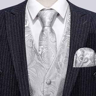 Foto 4 | Conjunto De Chaleco, Chaleco Y Corbata, Vestido De Novia Barry.wang Flower - Venta Internacional.