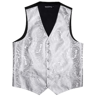 Foto 6 | Conjunto De Chaleco, Chaleco Y Corbata, Vestido De Novia Barry.wang Flower - Venta Internacional.