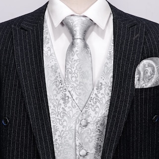 Foto 5 | Set de Chaleco Barry.wang Gris para Hombre 5 Unidades - Venta Internacional