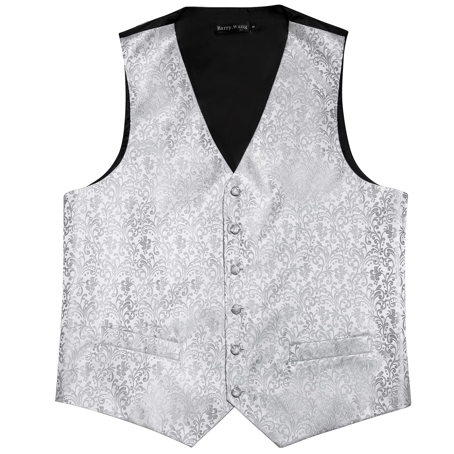 Foto 6 | Set de Chaleco Barry.wang Gris para Hombre 5 Unidades - Venta Internacional