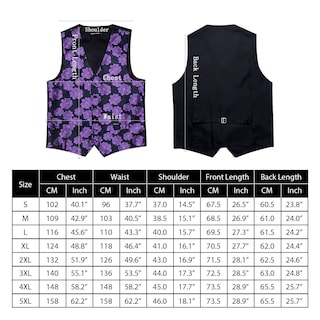 Foto 2 | Conjunto De Chaleco Barry.wang Paisley De Seda Jacquard Para Hombre - Venta Internacional.