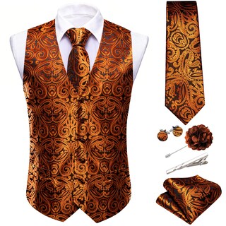 Foto 1 | Set de Chaleco Barry.Wang 6 Piezas para Hombre-Venta Internacional