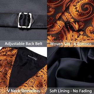 Foto 5 | Set de Chaleco Barry.Wang 6 Piezas para Hombre-Venta Internacional