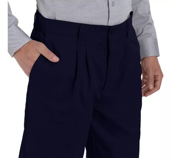 Foto 4 | Pantalón de Vestir Uni color Azul para Hombre