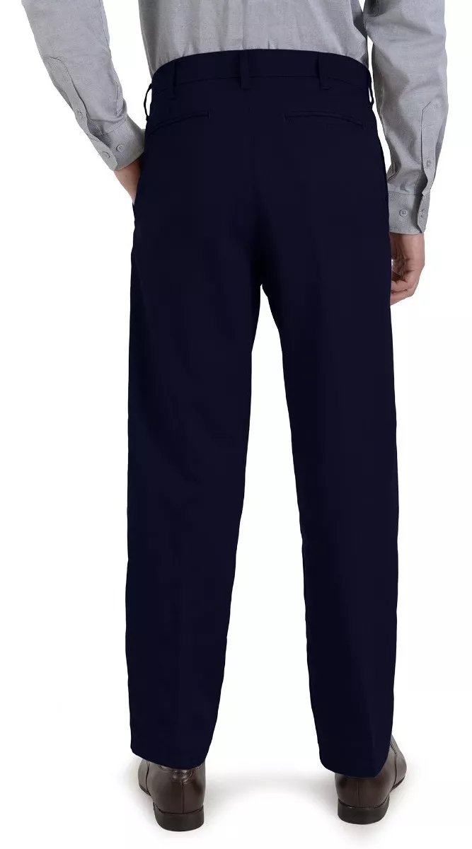 Foto 5 | Pantalón de Vestir Uni color Azul para Hombre