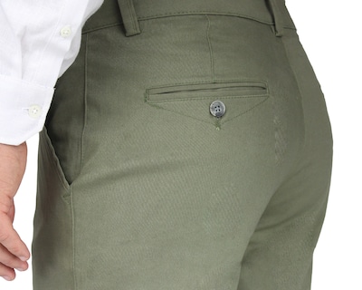 Foto 5 | Pantalón De Vestir Para Hombre Rams Cottons Modelo Cartagena Color Camel Corte Slim Fit Stretch