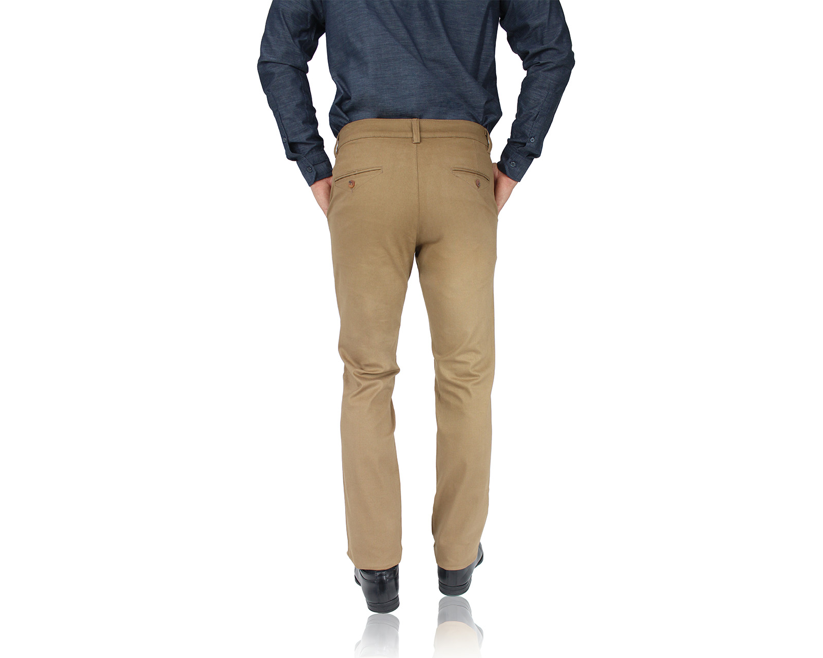 Foto 4 pulgar | Pantalón De Vestir Para Hombre Rams Cottons Modelo Cartagena Color Camel Corte Slim Fit Stretch