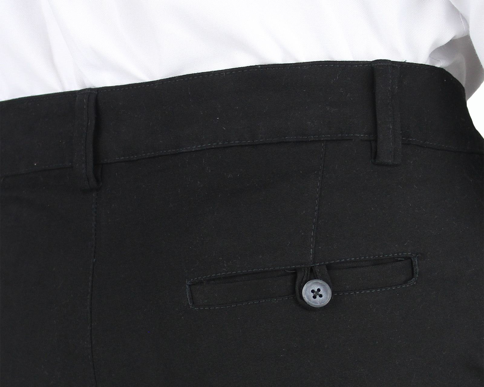 Foto 6 pulgar | Pantalón de Vestir Rams Cottons Negro Slim Fit para Hombre