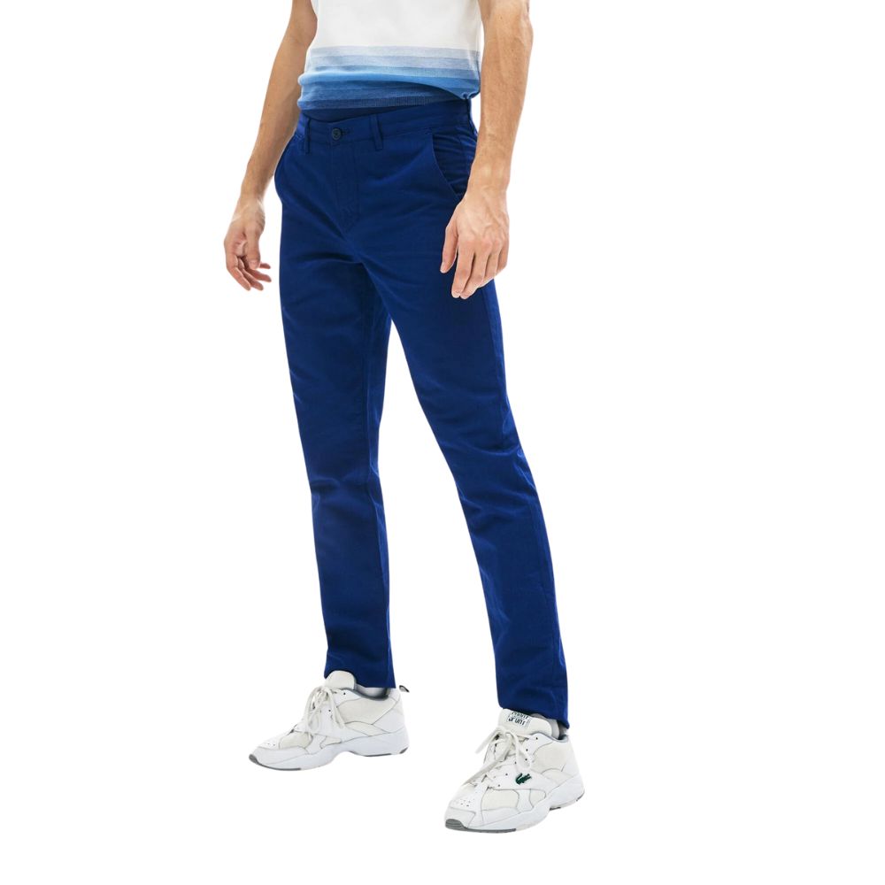 Foto 5 pulgar | Pantalones Chinos Lacoste De Algodón-lino Para Hombre