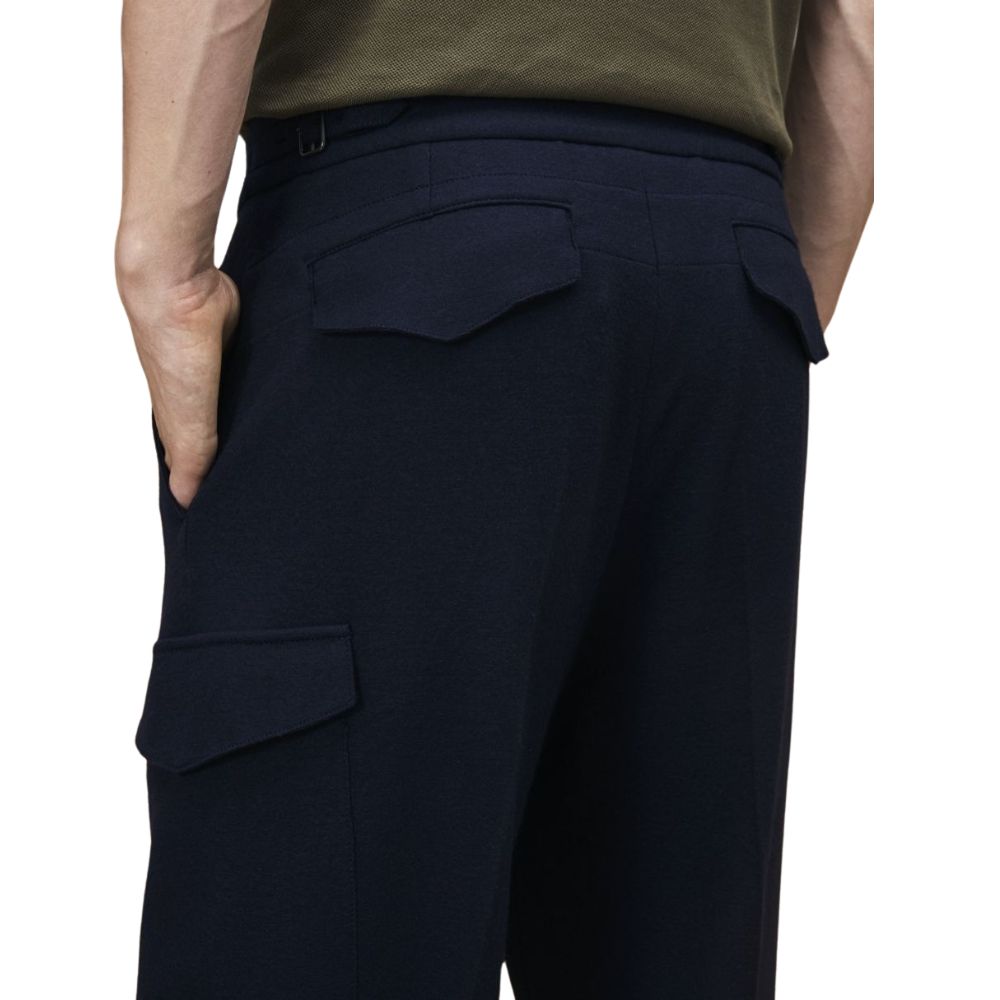 Foto 4 | Pantalones Lacoste De Lana Azul Marino