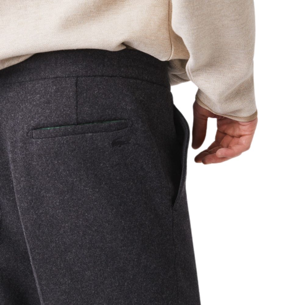 Foto 7 pulgar | Pantalones Lacoste Hombre Slim Fit Pocket Wool Blend Gris