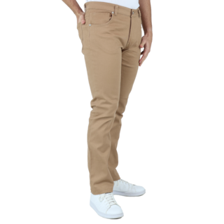 Foto 2 | Pantalón De Vestir Para Hombre Marca Rams Cottons Modelo Bull Denim Color Caki Corte Slim Fit