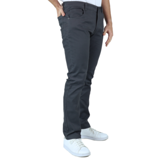 Foto 2 | Pantalón De Vestir Para Hombre Marca Rams Cottons Modelo Bull Denim Color Gris Corte Slim Fit