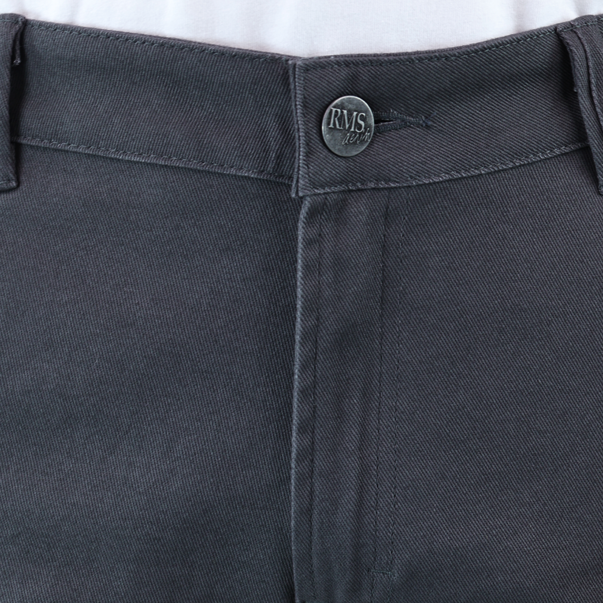 Foto 5 pulgar | Pantalón De Vestir Para Hombre Marca Rams Cottons Modelo Bull Denim  Color Gris Corte Slim Fit